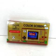 ゲームウォッチ　マリオブラザーズ　任天堂(動作確認済み、現状品) スーパマリオブラザーズ ※液漏れありません！箱付き！任天堂