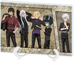 【新品】アクリルスタンド・アクリルパネル 27.集合デザイン(描き下ろしイラスト) アクリルアートボード(A5サイズ) 「家庭教師ヒットマンREBORN!」