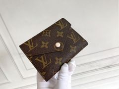 未使用 ポルトフォイユ・ヴィクトリーヌ　LOUIS VUITTON ウォレット折り財布☆ミニ財布◆ 男女兼用 ルイヴィトン