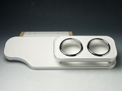 DA64エブリィ(05/8～)フロントテーブル　ホワイト　WHｘシルバー