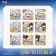 鳴潮・公式　角形 缶バッジ セット　カルテジア