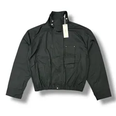 参考上代176000円 未使用品 OAMC 25SS Black Zipped Jacket ジップジャケット ブルゾン オーエーエムシー OA5SMJ01APT ブラック L 97236A9のサムネイル