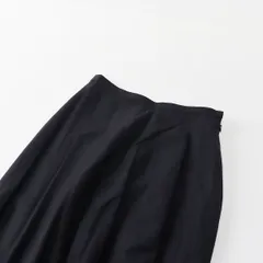 LANVIN COLLECTION ランバンコレクション ウール プリーツスカート 38/ブラック 毛 ロング ボトムス ギャザー 【2400013440356】のサムネイル