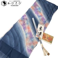袋帯 唐織 枝垂菊蝶舞文 金糸 黒色 O-5232 - メルカリ