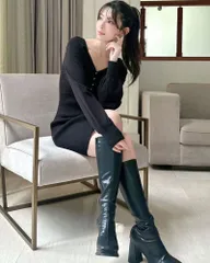 【SALE】バストデザインニットワンピース RESEXXY リゼクシー 152510302201