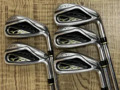 激安　美品　アイアン用スチールシャフト　NS850-R #5～PW 6本セット 美品グローレアイアンセット 4からPまでの7本セット ns850Rシャフト