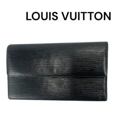 【美品】ルイヴィトン スハリ ポルトトレゾール インターナショナル 長財布 黒 LOUIS VUITTON ルイヴィトン スハリ ポルトトレゾール