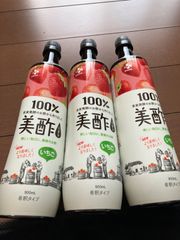 美酢 ミチョ いちご 希釈タイプ 900ml  3本