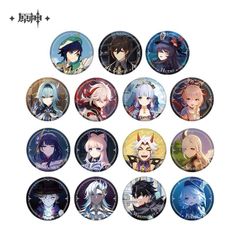 蝶野アム 弓月ルーナ 缶バッジ カードファイト!ヴァンガードG ラミー