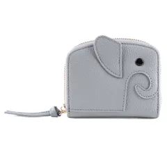 ☆ ラベンダー ☆ LIZDAYS ゾウ型 ミニ財布 LIZDAYS リズデイズ ミニ 財布 二つ折り ミニ財布 二つ折り財布 二つ折財布 小銭入れ カードケース ウォレット じゃばら ジャバラ 小さい コンパクト レディース ゾウ型 像 ゾウ ファスナー