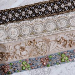 刺繍リボン アソートセット 70cm×4種 A-5