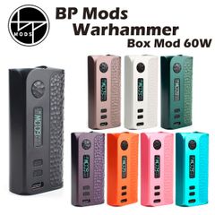 BP Mods Warhammer 60W MOD 1×18650 ビーピーモッズ ウォーハンマー シングル ボックスモッド 電子たばこ 電子タバコ ベイプ 本体 Vape