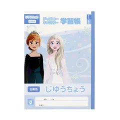【メール便】アナと雪の女王 B5 白無地ノート ディズニープリンセス 自由帳 キャラクター プレゼント 男の子 女の子 ギフト