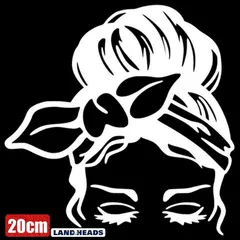 車 ステッカー 20cm セクシー 女性 女 風呂上がり 色気 給油口 おもしろ バイク カー用品 かわいい シール おしゃれ 転写式