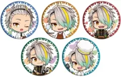 【中古】バッジ・ピンズ 全5種セット 「缶バッジ バーチャルYouTuber 歌衣メイカ 02.フォトきゃらイラスト」