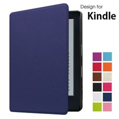 訳ありNEW Kindle 第10世代 2019 6インチ 選択 PU革 スマート カバー ケース 手帳型 ブックタイプ(グレー、パープル、ブルー)3カラー選択