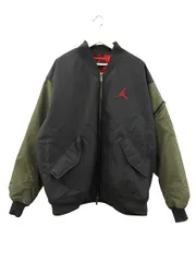 ナイキ NIKE ジョーダン JORDAN レネゲードジャケット ボンバージャケット MA-1 ブラック オリーブ XXL