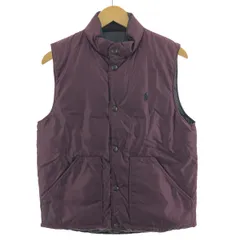 古着 ラルフローレン Ralph Lauren POLO by Ralph Lauren リバーシブル ダウンベスト メンズS/eaa378795