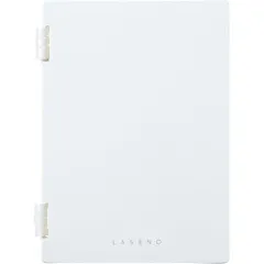 キングジム やわらか らせんリングノート LASENO(ラセーノ) A5 シロ 9064-W （1点）