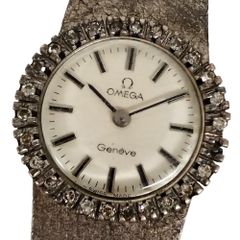 OMEGA オメガ ジュネーブ ダイヤベゼル 手巻き レディース アンティーク 腕時計 正規品 / C635