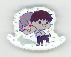 【中古】アクリルスタンド・アクリルパネル 渚カヲル＆碇シンジ ゆらゆらアクリルプレート 「エヴァンゲリオン×セリア EVA PILOTSシリーズ 第2弾」