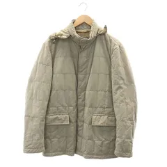 モンクレール MONCLER 茶タグ キルティングダウンジャケット アウター フード収納 ジップアップ 国内正規 2 グレージュ /ES ■OS ■SHのサムネイル