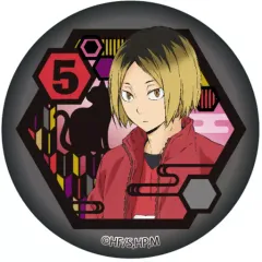 【中古】バッジ・ピンズ 黒尾鉄朗 「ハイキュー!! 切り絵シリーズ 和紙缶バッジ Vol.2」