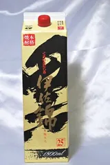 芋焼酎　黒伊佐錦　25°　1.8L　パック