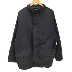 ポロバイラルフローレン Polo by RALPH LAUREN 90S 裏地キルティング ハイネック ダブルジップ 比翼 サファリ ハンティング ジャケット メンズ  LL