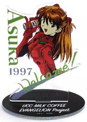 [중고] 문방구 기타 식파·아스카·랭글레이/소류·아스카·랭글리(1997년) 메모스타! [신세기 에반게리온 에바캔 미니뮤지엄]