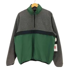 トミーヒルフィガーゴルフ TOMMY HILFIGER GOLF 90S USA製 ナイロン切替 ハーフジップ フリース プルオーバー ジャケット メンズ import：M 