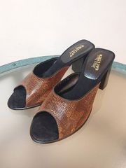 【未使用・新品】【公式正規取扱い】JeanPaulGAULTIER(ジャンポールゴルチェ) リザード ミュール サンダル
