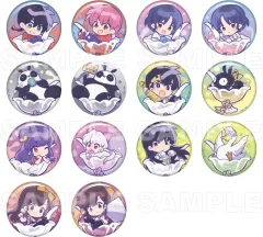 【中古】バッジ・ビンズ 全14種セット 「らんま1/2 ちゃぽんっ! トレーディングちびキャラ缶バッジ」