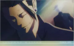 【中古】アクリルスタンド・アクリルパネル 夏油傑(背景五条) 「呪術廻戦 懐玉・玉折 場面写(OP) トレーディングアクリルブロック」