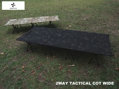 VENTLAX ヴェントラクス 2WAY TACTICAL COT WIDE タクティカルコット ワイド 仮設 ベッド 防災 アウトドア キャンプ ベッド 折りたたみ