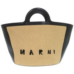 希少✨MARNI マルニ ラフィア ロープ トートバッグ オレンジ かご