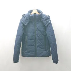 ■ ⊇◎ Roshell ロシェル シンプル 長袖 中綿ジャケット サイズL ネイビー メンズ E  【1502180058813】のサムネイル
