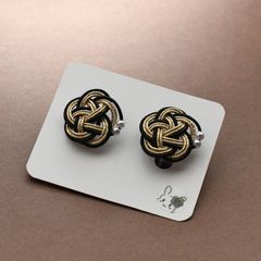 梅結びのイヤリング（大）