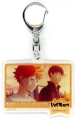 【中古】キーホルダー 日向翔陽＆影山飛雄(横並び) 「ハイキュー!! トレーディングアクリルキーホルダー メモリアルコレクション SEASON.1」