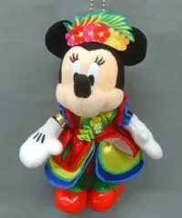 【中古】ぬいぐるみ ミニーマウス ぬいぐるみバッジ 「ドナルドのホット・ジャングル・サマー」 東京ディズニーランド限定
