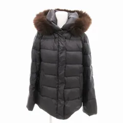 ビーミングバイビームス B:MING LIFE STORE by BEAMS ダウンジャケット フォックスファー ジップアップ M 紺 ダークネイビー /HO● 0124