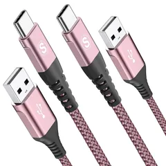 【新品】 たいぷしー充電器 急速 ケーブル 3M 2本セット,AviBrex 充電器 Type-C to USB-A 3.2A USB C ケーブルiPhone 1 7 充電 iPhone16/iPhone 15 17/アイフォン/いphone16 15  0