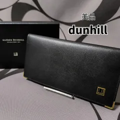美品　dunhill　長財布　札入れ　カード入れ　レザー　箱付き