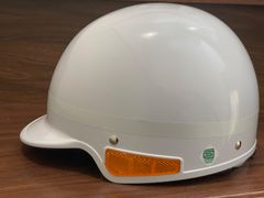 【取り外し可能耳カバー付き】自転車用　ヘルメット　銀テープ巻き/SGマーク/通学/通勤 <送料無料>