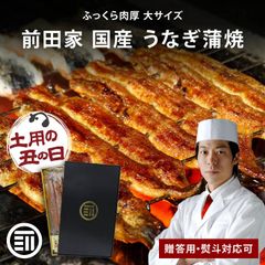 前田家 国産 うなぎ蒲焼 1尾160g×4尾 冷凍 贈答用 熨斗対応可 タレ・山椒付き 長焼き 専門店の味 鰻 ウナギ まむし ひつまぶし 極上 土用の丑の日 グルメ ギフト 化粧箱入り 父の日 お中元 送料無料 MAEDAYA