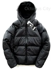 【メンズ M / L / O（XL) あります】◆未使用 デサント DESCENTE ダウンジャケット BK 黒 ブラック ロゴ刺繍 WATER REPELLENT はっ水 防風 保温
