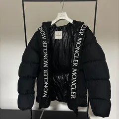 【極美品】モンクレール　MONTCLAR ブラック　サイズ0 国内正規品 MONCLER 良品 モンクレール MONTCLA モンクラ フーディロゴ