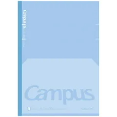 （まとめ買い）コクヨ キャンパス フラットが気持ちいいノート ドット入り罫線 B罫 青 ノ-FL3CBT-B 【10冊セット】