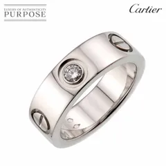 【新品同様品】カルティエ　ミニラブリング　プラチナ　56サイズ　おまけ付き カルティエミニラブリングプラチナ56サイズおまけ付き