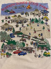 シングルステッチ  アート　Tシャツ　90ｓ　ヴィンテージ　ｔシャツ　イラスト　ウォーリー